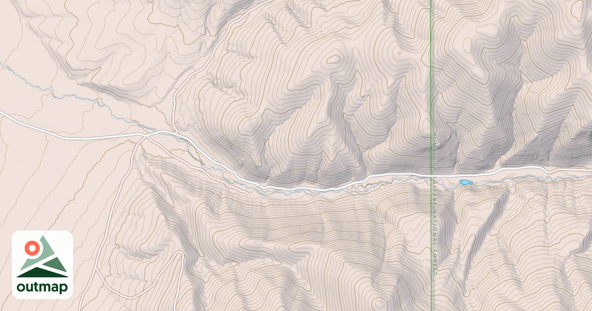 Map of WILLOW CREEK