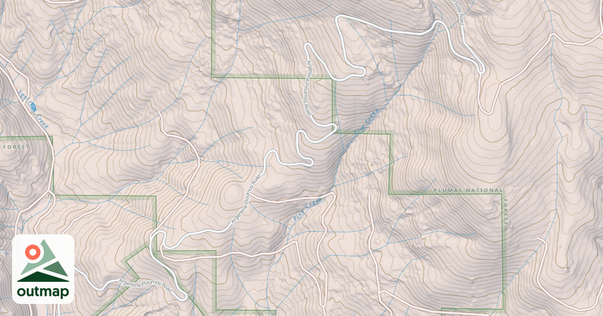 Map of ARGENTINE-FLOURNOY