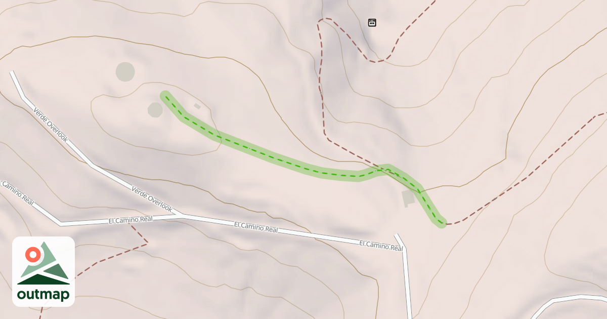 Map of Ridge Road (Abandonded)