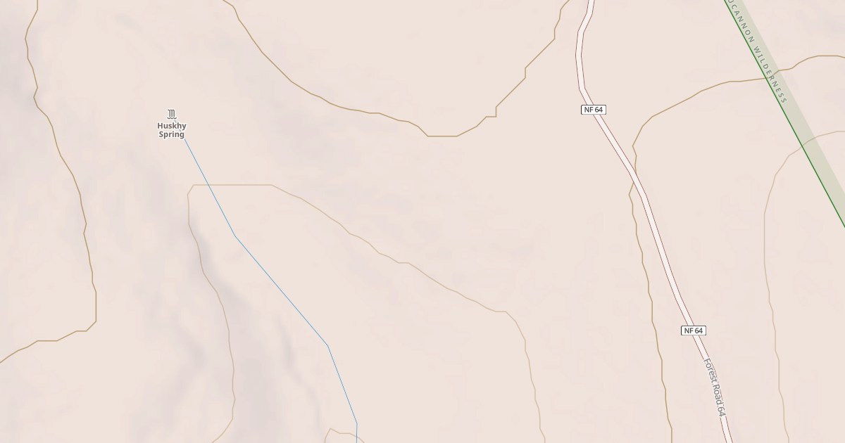 Map preview of HUSKY SPRING