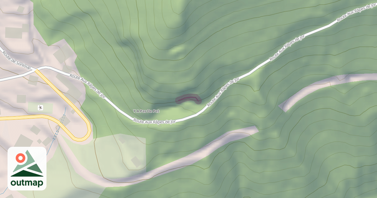 Map of Les Avants
