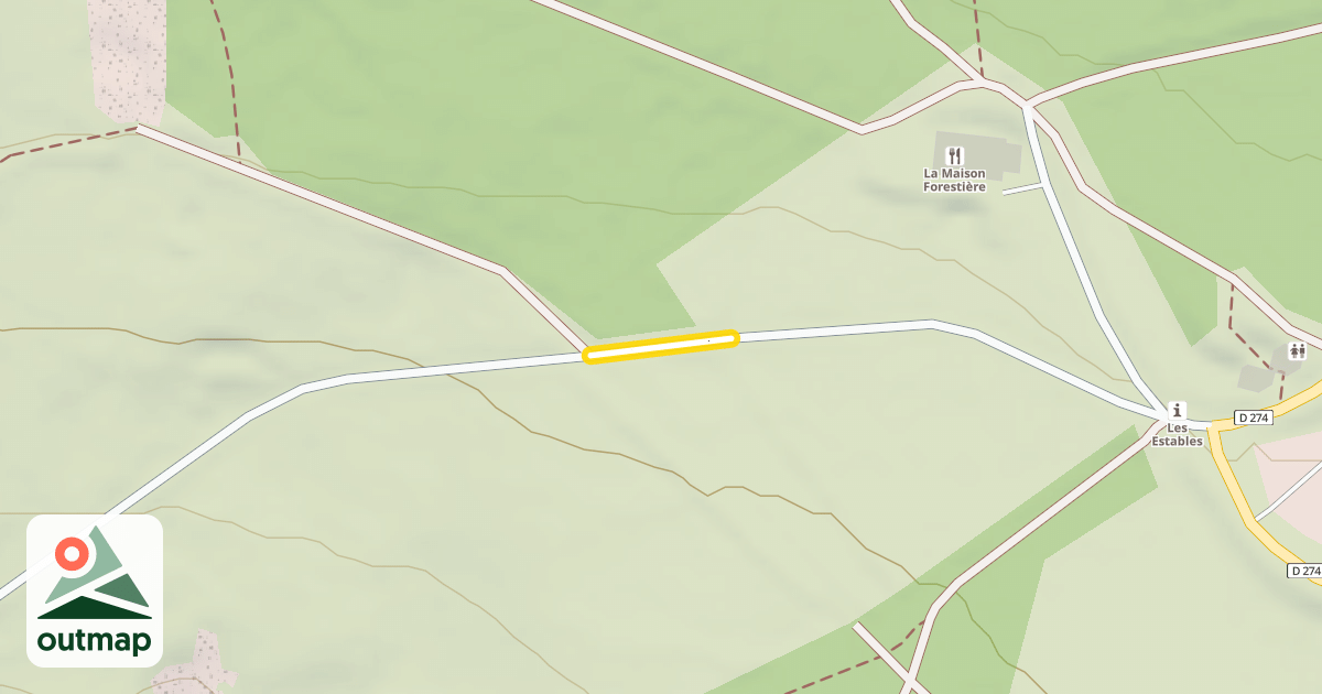 Map of Route de Peccata