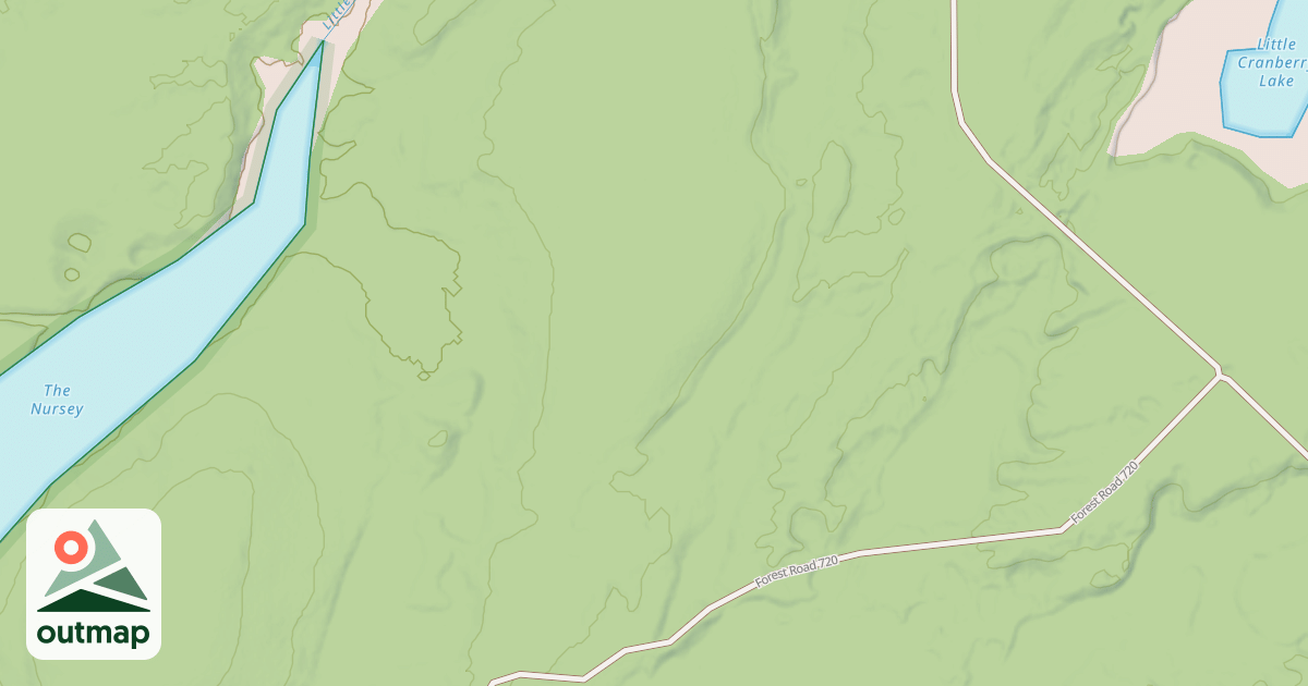 Map of FR 720A