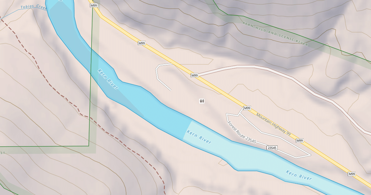 Map preview of CALKINS FLAT-A