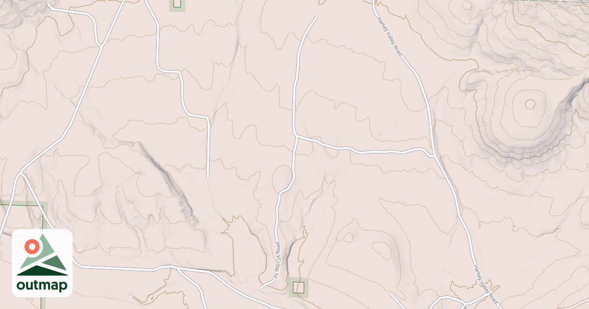 Map of USFS Motor Vehicle Use Map Roads {8D6598F8-9D0A-4A1E-A155-E084DDF2ADCC}