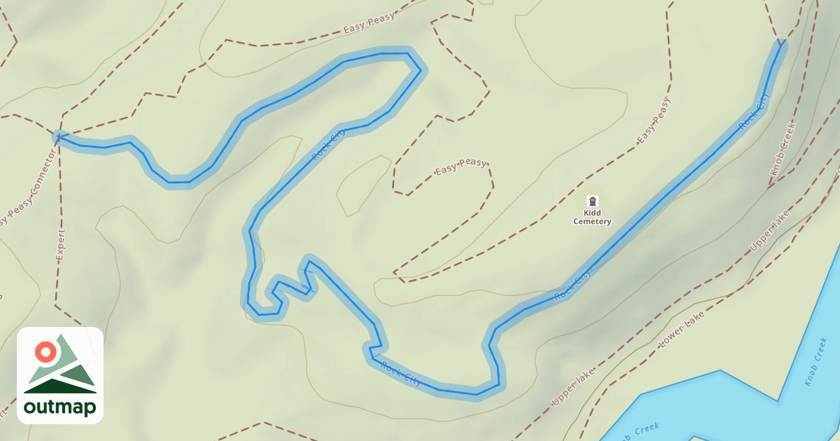 Map of Rock City