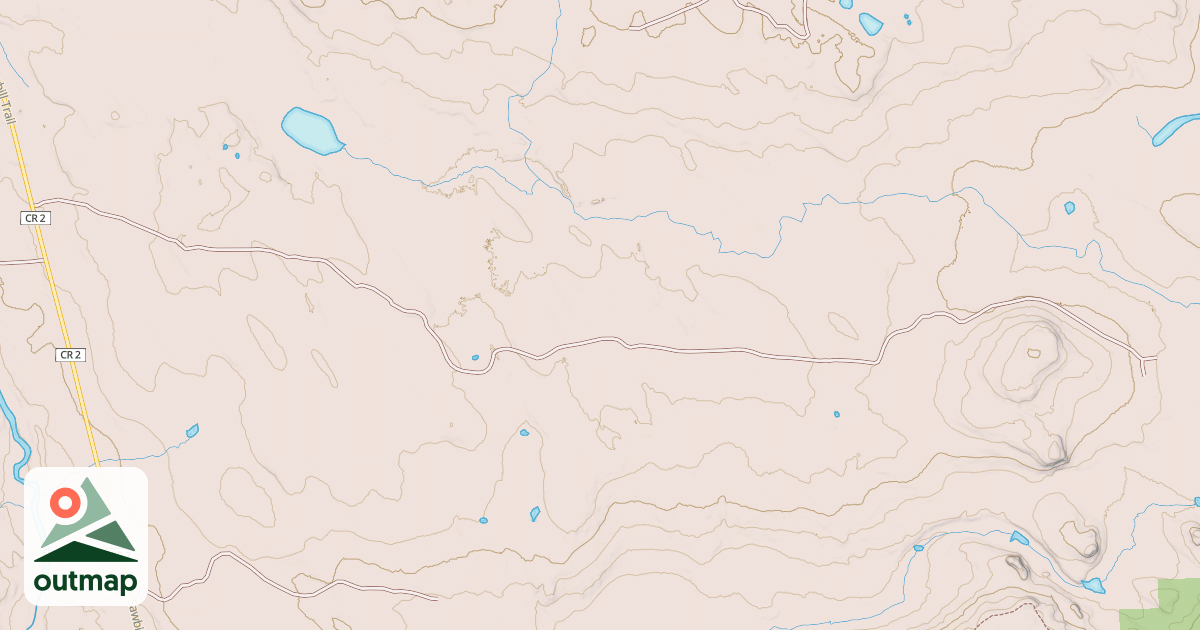 Map of FRISK LAKE