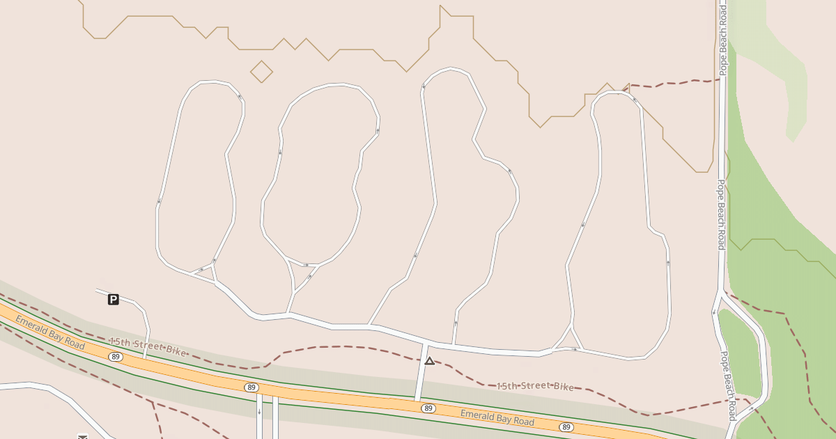 Map preview of CAMP RICHARDSON CAMPGROUND - N