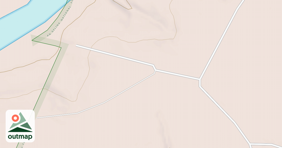 Map of USFS Motor Vehicle Use Map Roads {9376838B-9303-411E-8AEB-578DCDE5350F}