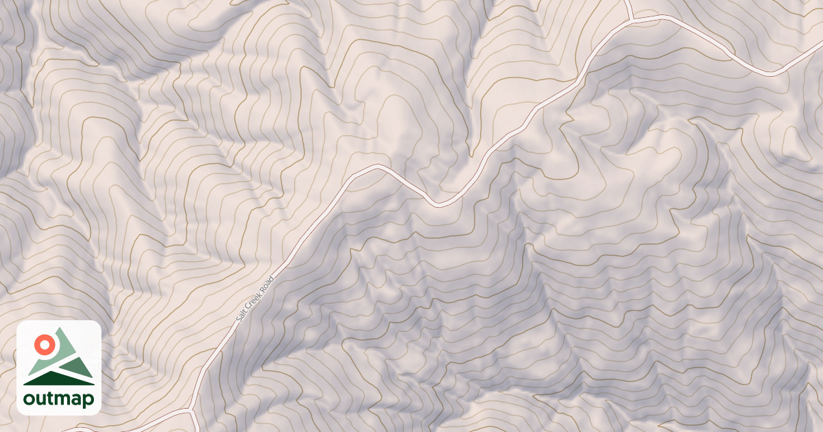 Map of SALT RIDGE