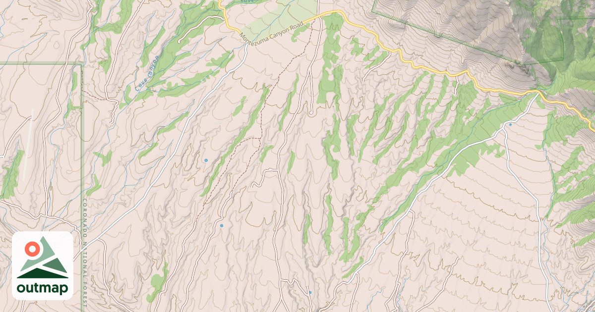 Map of 103 MESA