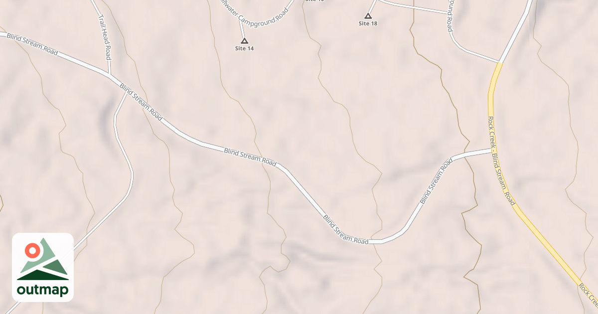 Map of BLIND STREAM