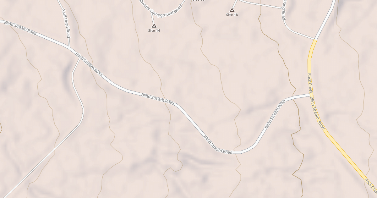 Map preview of BLIND STREAM