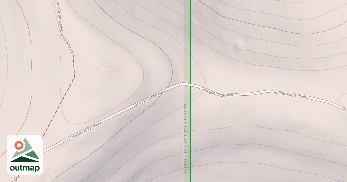 Map of GRANGER RIDGE