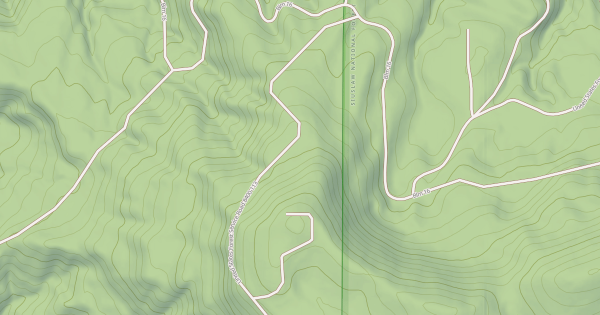 Map preview of SWAMP HILL SPUR