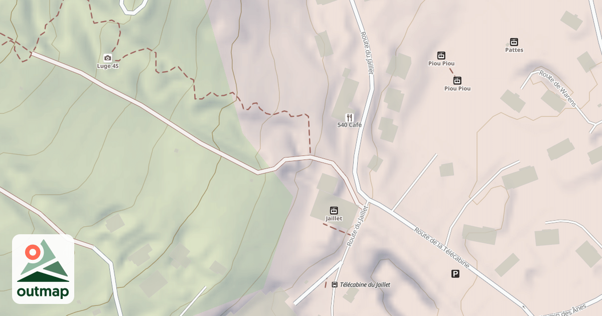 Map of Luge 4S
