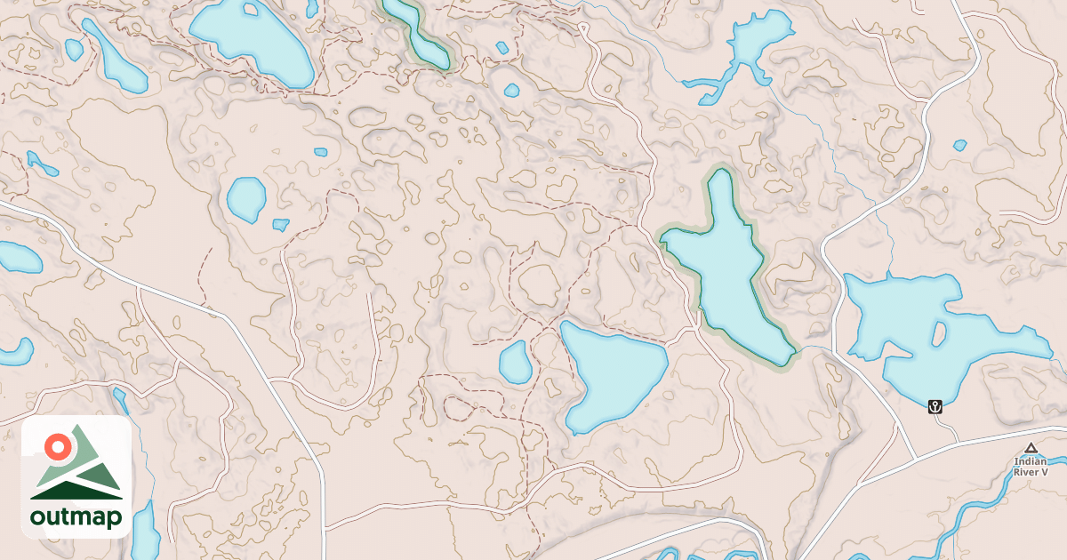 Map of RED LAKE