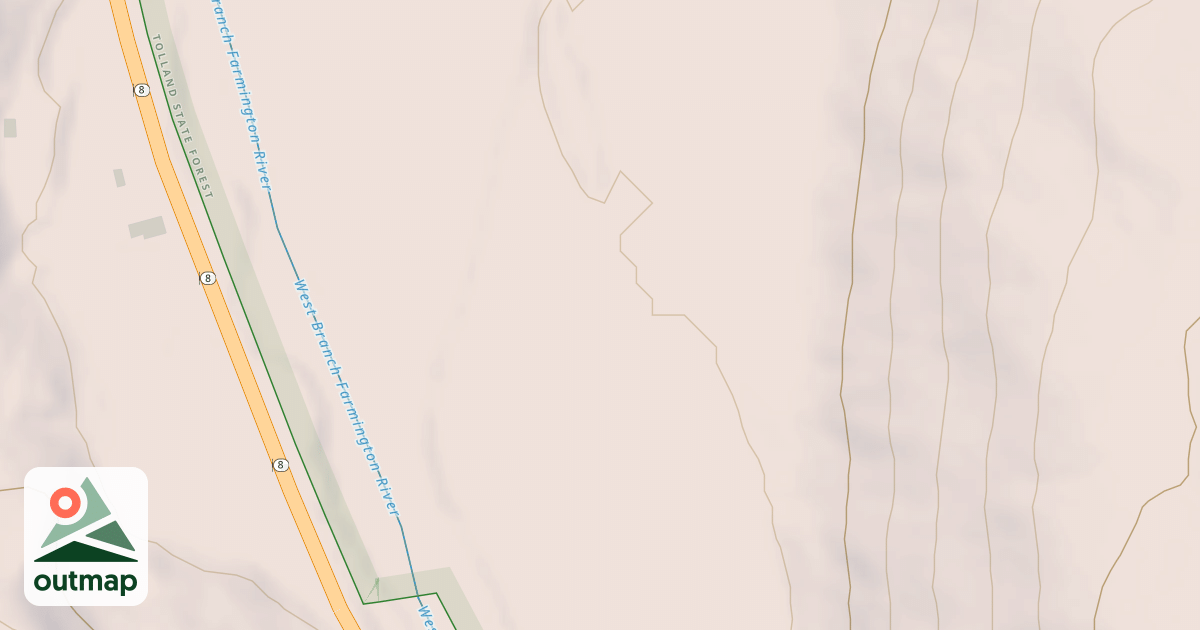 Map of Farmington River Trail