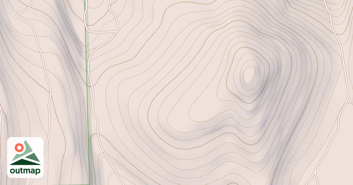 Map of BUTTE SPUR 6