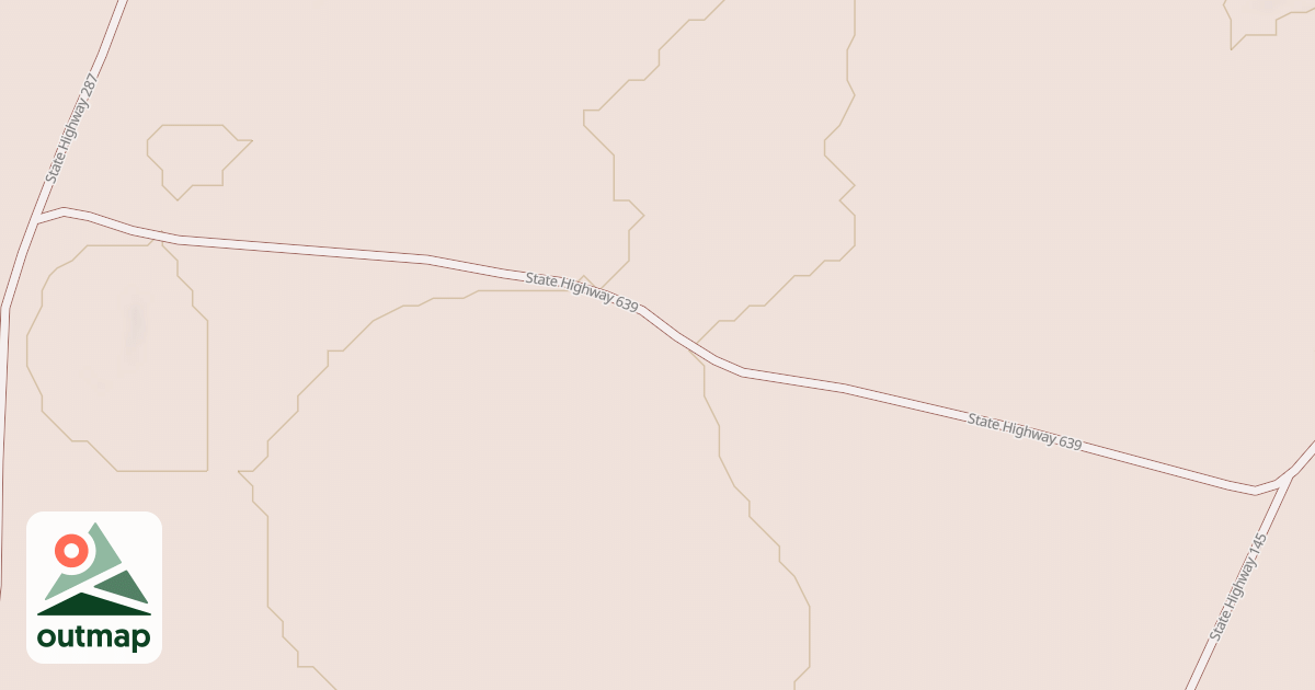 Map of BISHOP WELL CUTOFF