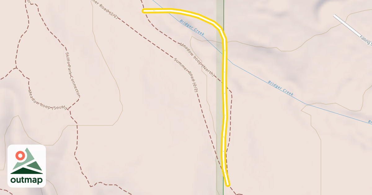 Map of Meadow Loop