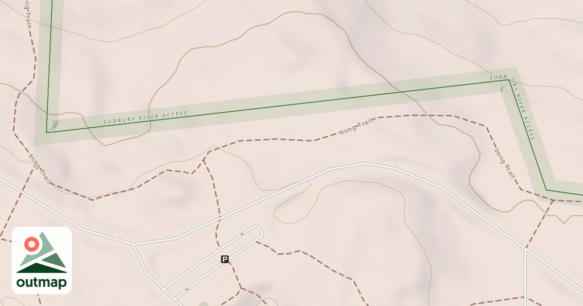 Map of Long Trail