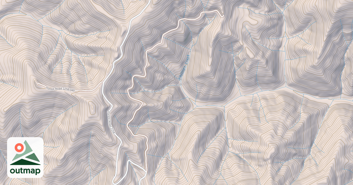Map of USFS Motor Vehicle Use Map Roads {4830DEB7-2BC9-4A06-A7A1-A8540EFC5048}