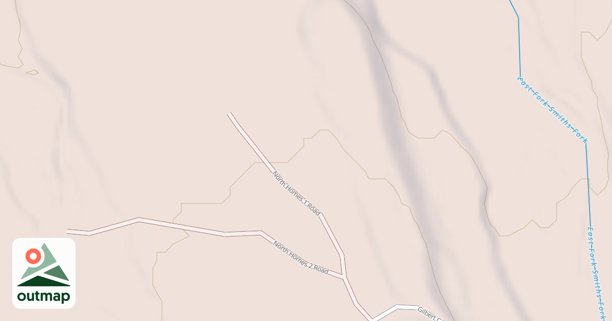 Map of NORTH HOMES 1