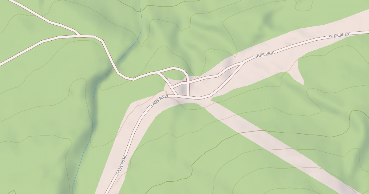 Map preview of Sears Road