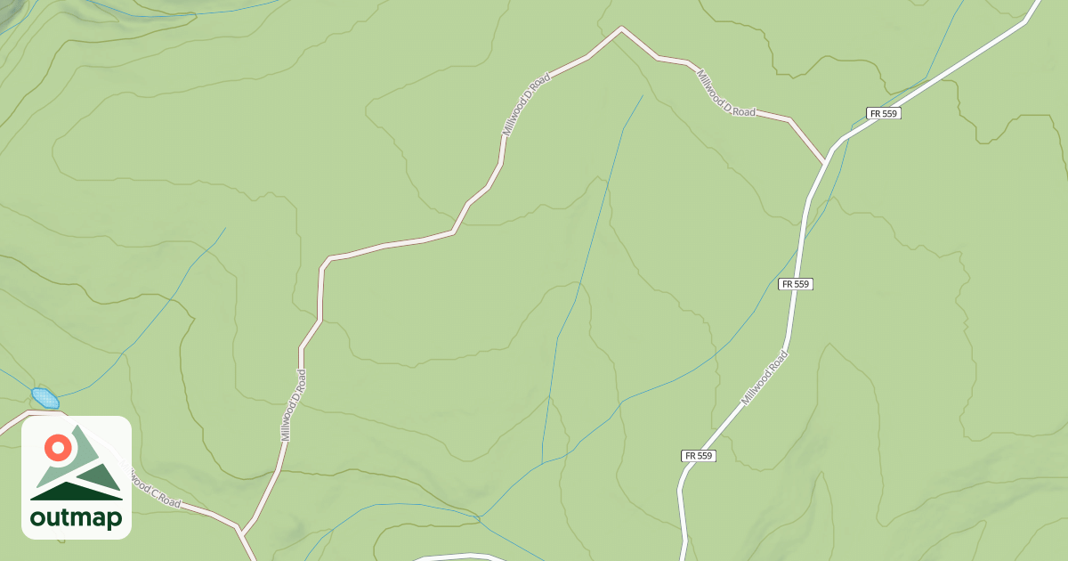 Map of MILLWOOD D
