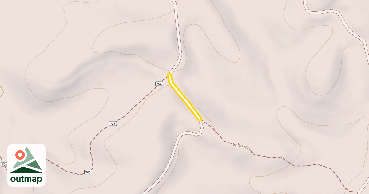 Map of Cougar Trail