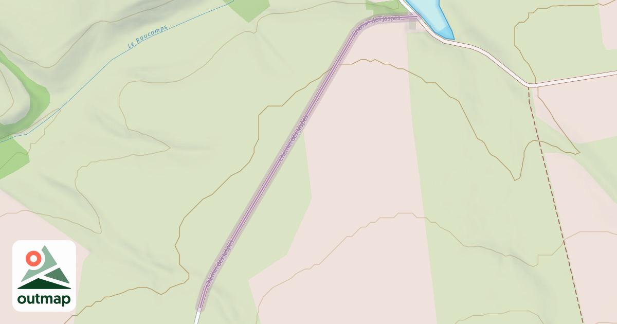 Map of Chemin des Jaspes