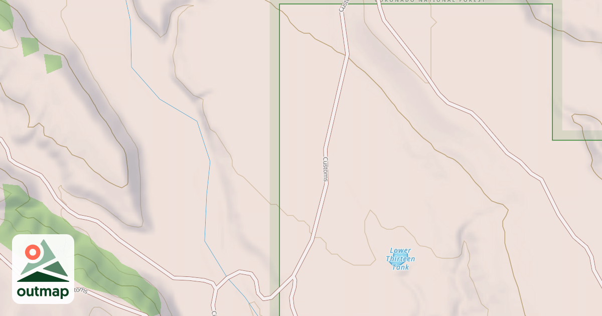 Map of CUSTOMS