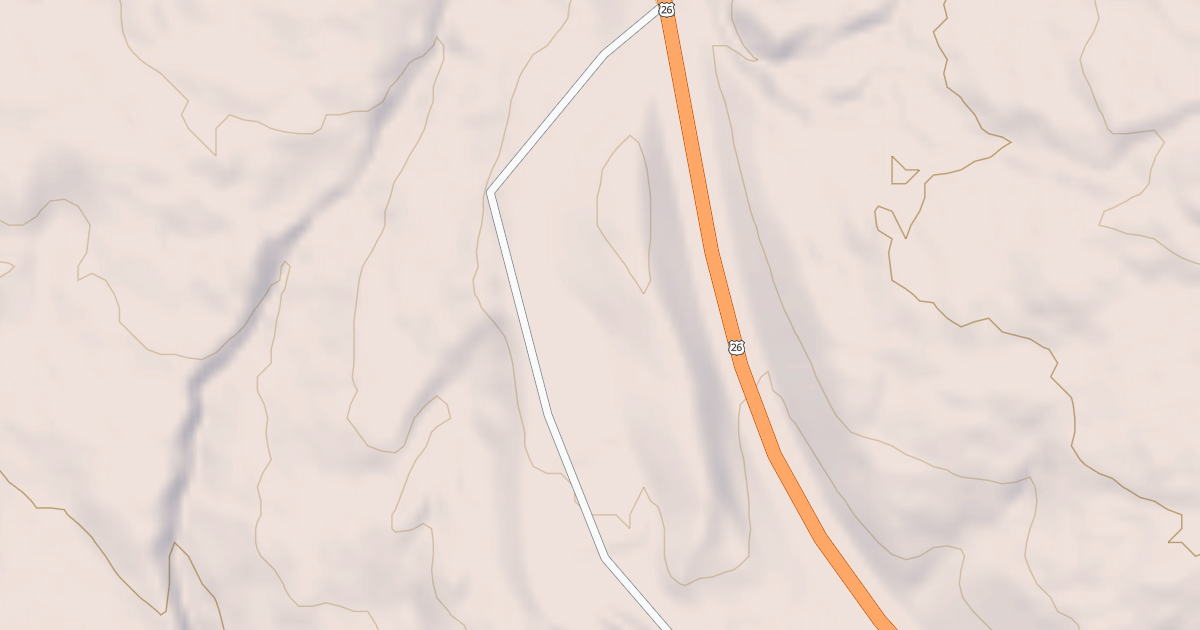 Map preview of HIGHWAY 26/287 MTC