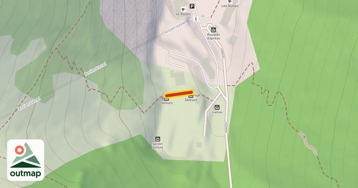 Map of Skieurs