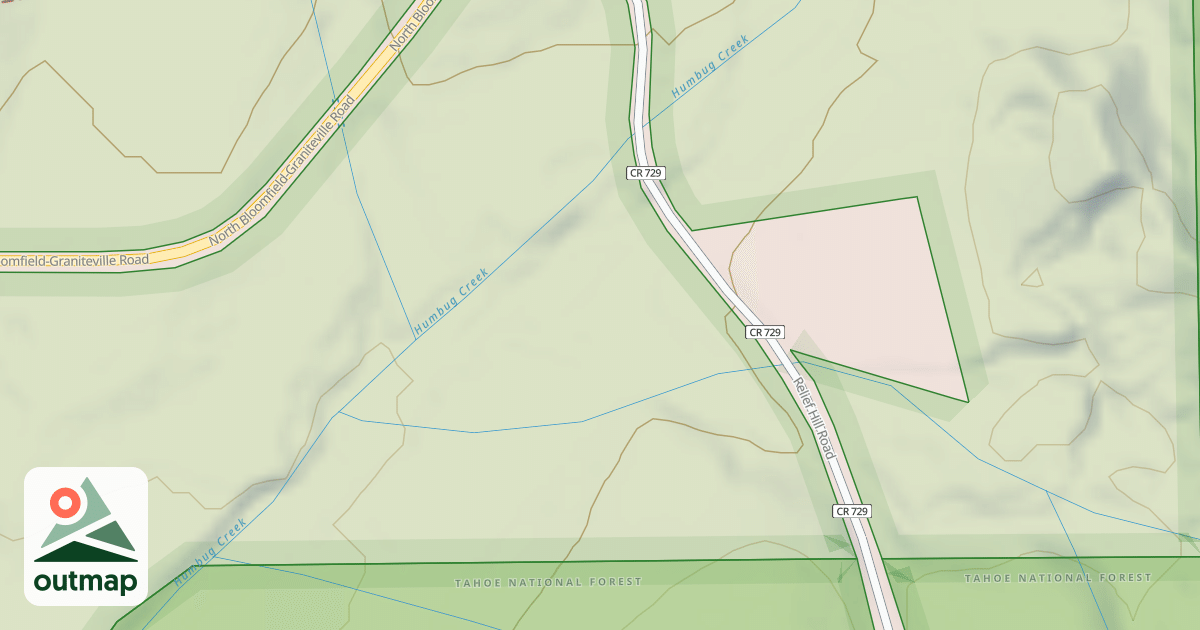 Map of BLOOMFIELD GS