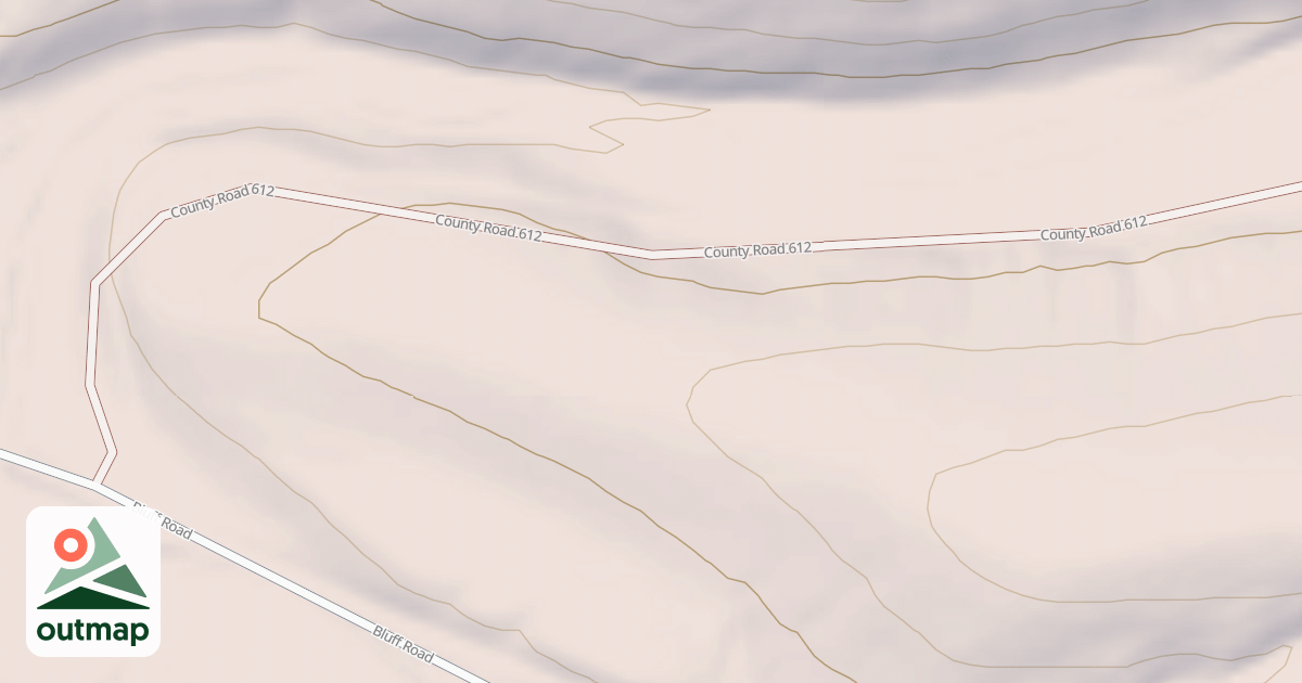 Map of CANEY BRANCH