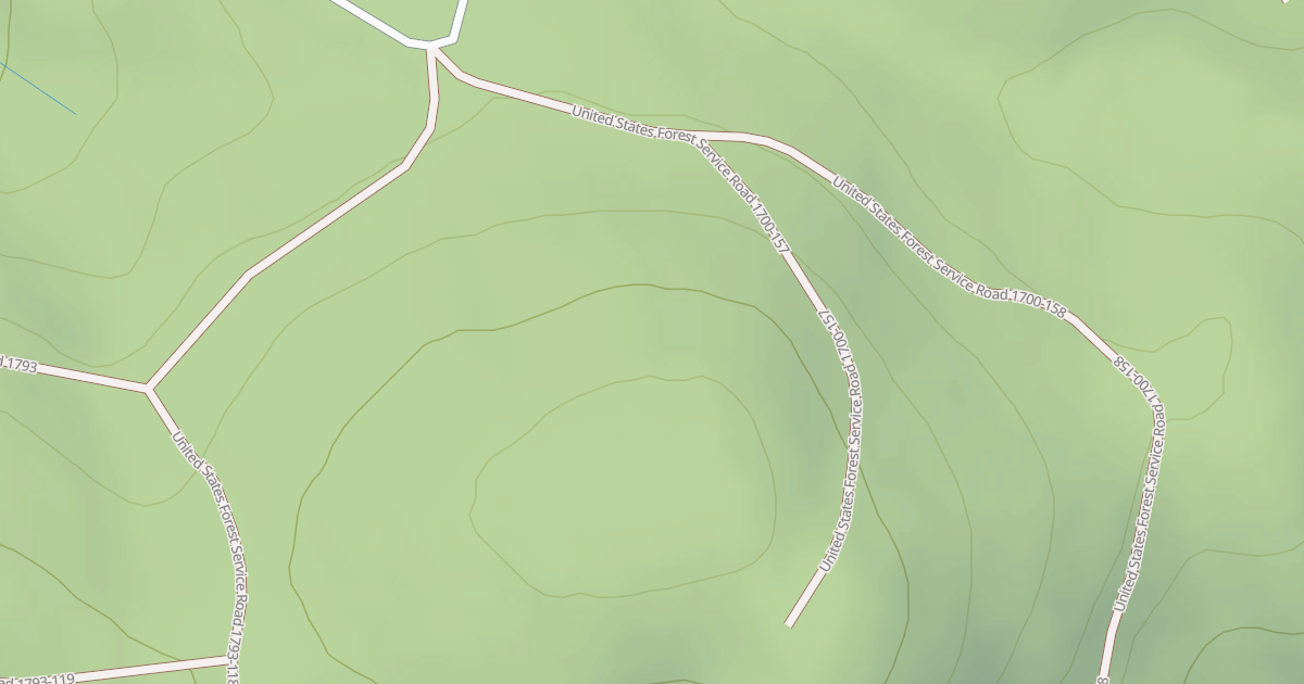 Map preview of USFS Motor Vehicle Use Map Roads {DFCC6406-F526-4EC0-ABF7-699979053AC0}