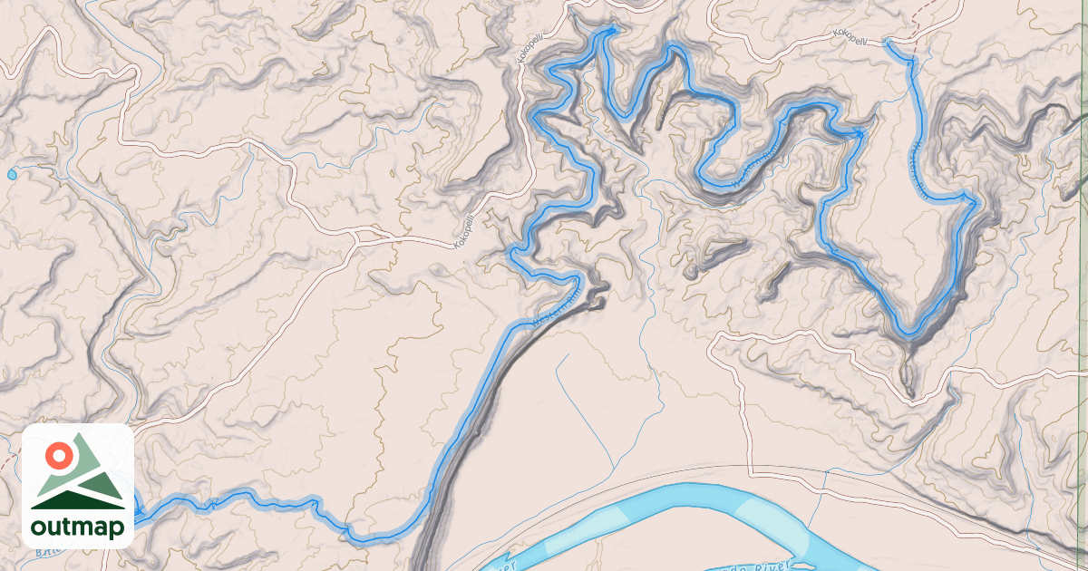 Map of Western Rim