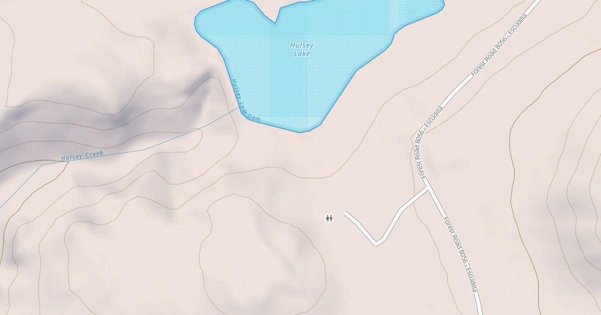 Map preview of USFS National Forest System Roads {58DE2019-EF6E-4147-9921-26E1E7C9D655}