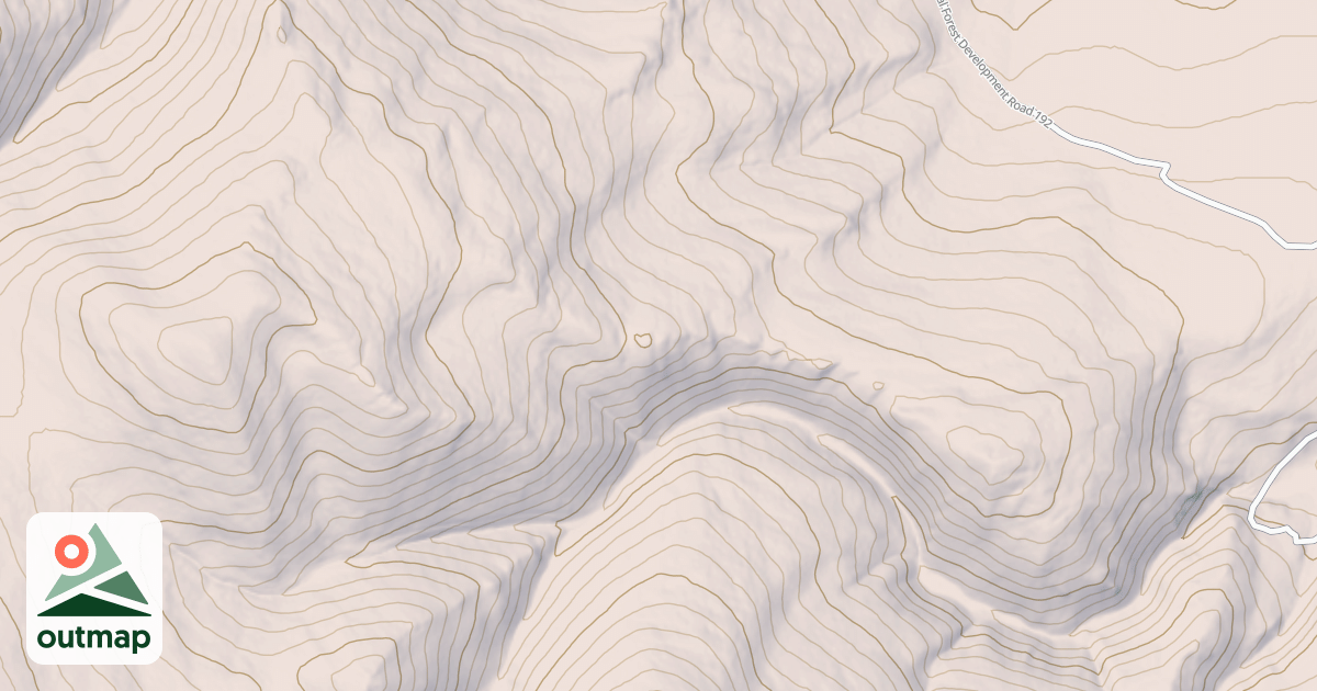 Map of COLE CANYON