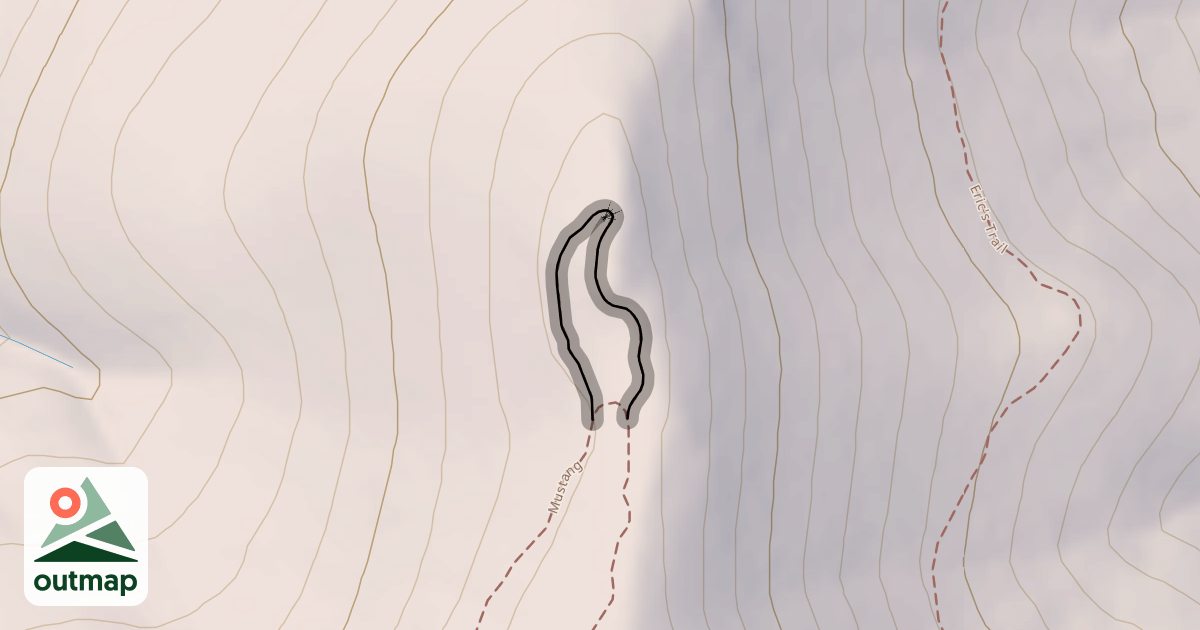Map of Mustang Loop