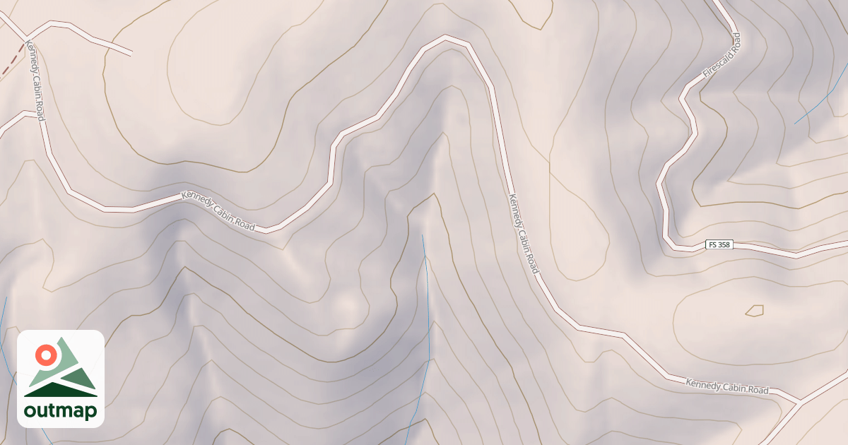 Map of KENNEDY CABIN