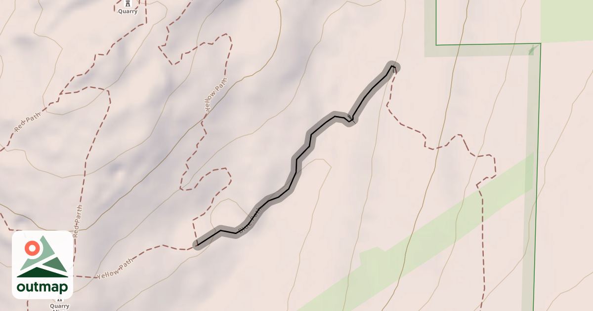 Map of Blue Path