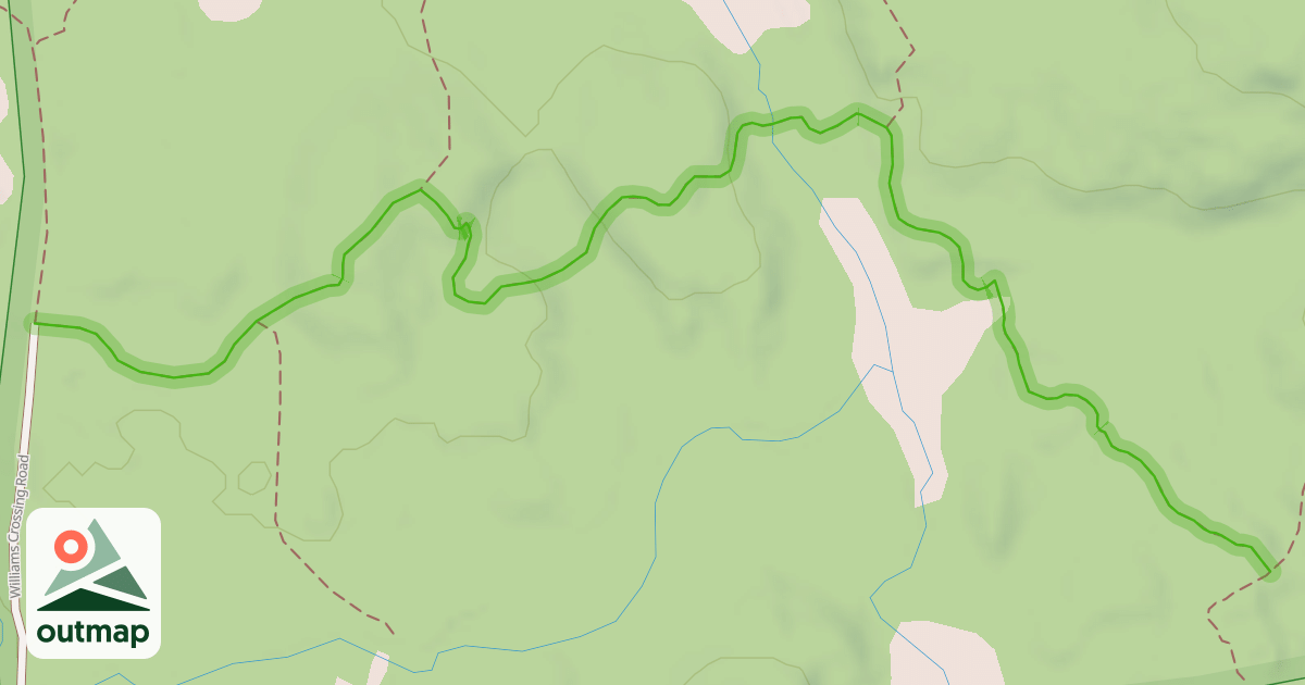 Map of White Trail Beaudoin Conservation Area