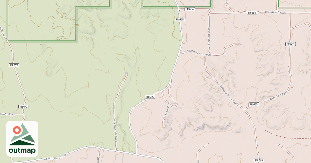 Map of NORTH INTERSTATE