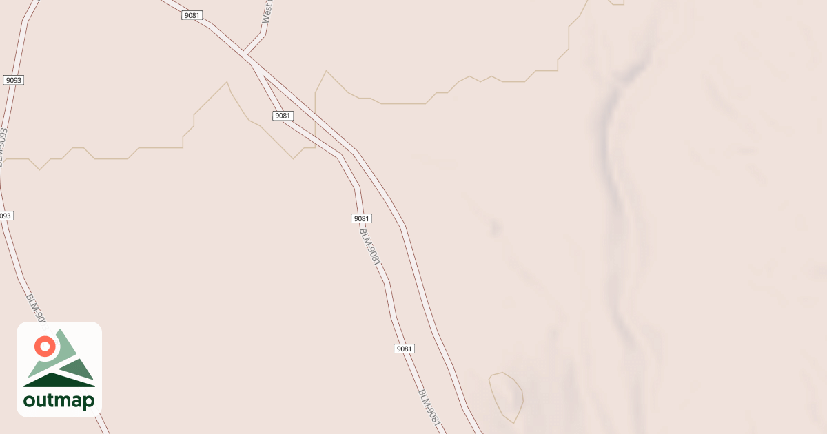 Map of BLM National GTLF Public Motorized Roads 1a240565-764a-4a87-9ecb-af0e58bbcef4