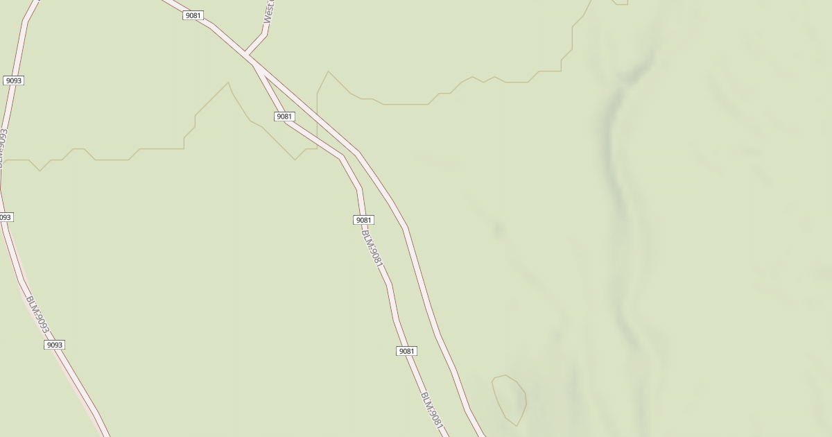 Map preview of BLM National GTLF Public Motorized Roads 1a240565-764a-4a87-9ecb-af0e58bbcef4