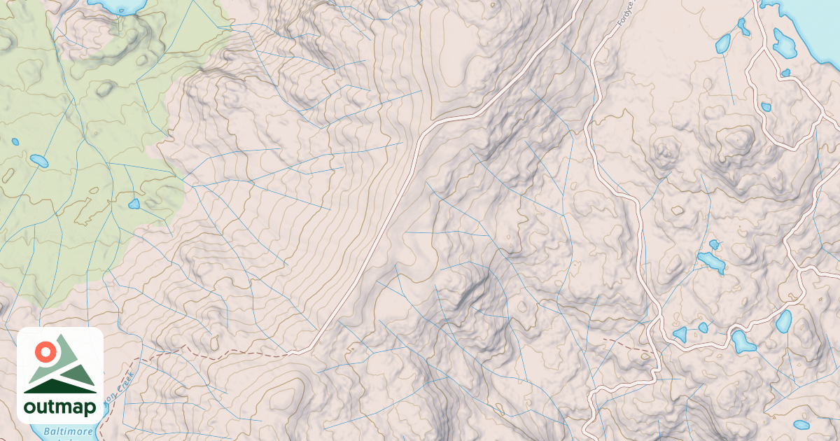 Map of BALTIMORE JEEP RD