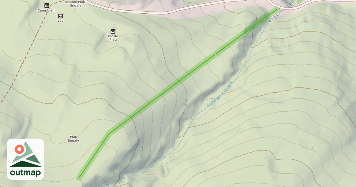 Map of 3 ruisseaux